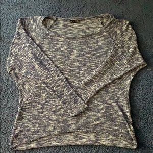 Lightweight One Clothing Blue and Grey Sweater